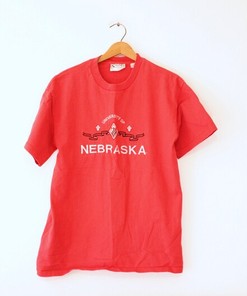 University of Nebraska Cornhuskers Huskers T Shirt Reprint, Vintage NCAA Apparel
