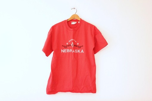 University of Nebraska Cornhuskers Huskers T Shirt Reprint, Vintage NCAA Apparel