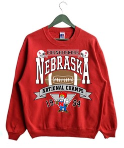 University of Nebraska Huskers Football Championship T-Shirt 1994 (ncaa shirt kids)