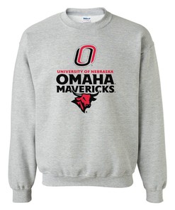 University of Nebraska Omaha Crew Sweatshirt (american university shirt)
