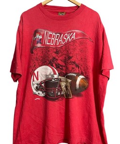 University of Nebraska State Football Sweater Vintage (vintage ncaa shirts)