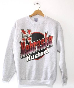 University of Nebraska State Sweatshirt Football 90s Vintage (State University Shirt)