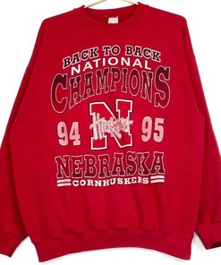 University of Nebraska Sweatshirt 90s Football Gift (college shirts)