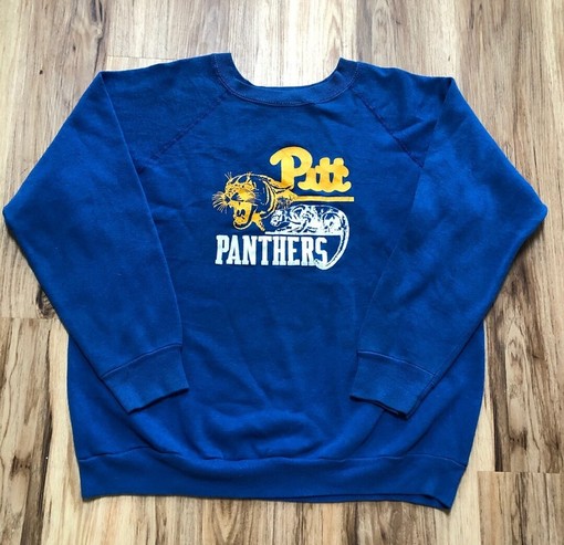 University of Pittsburgh Panthers Vintage 90s Apparel - Sweatshirt, T-Shirt, Hoodie