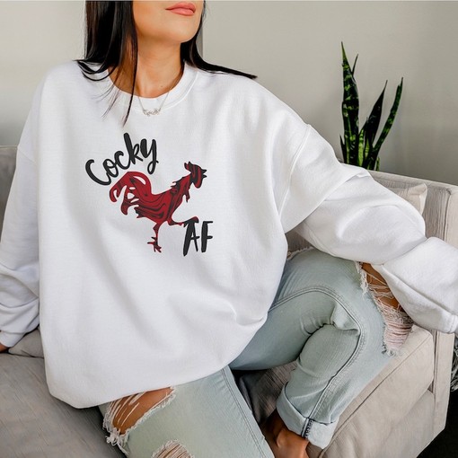 University of South Carolina Cocky Sweater | NCAA Shirts for Men and Women