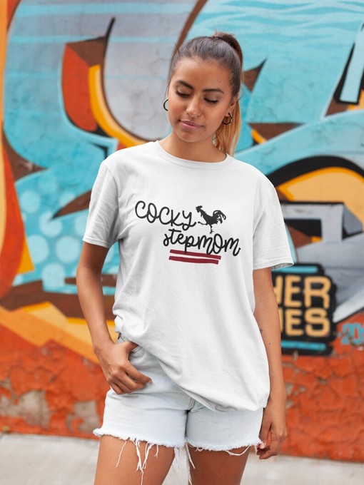 University of South Carolina Stepmom Tee, USC Stomp-Mom Shirt Ideal NCAA Gifts for Fans - Image 2