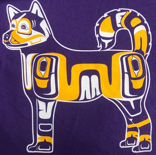 University of Washington Husky T-Shirt - PNW Native Design - NCAA Shirts for Men - Image 3