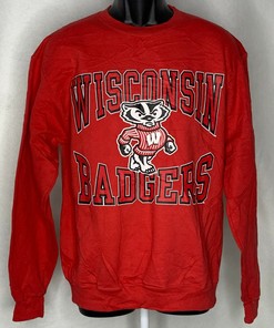 University of Wisconsin Badgers Sweatshirt - Football Fan Apparel, Wisconsin Unisex Sweater for All Sports Lovers