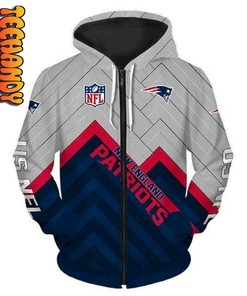 Unleash Your Fan Spirit with New England Patriots NFL All Over Print Hoodie
