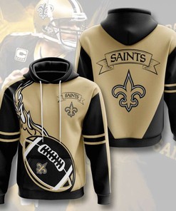 Unleash Your Fan Spirit with Saints Custom Sport All Over Print Hoodie 3D