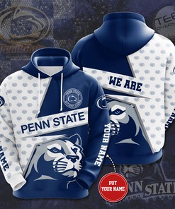 Unleash Your Inner Lion with Penn State Nittany Lions All Over Print Hoodie 3D