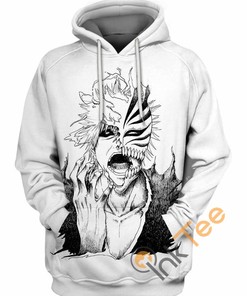 Unleash the Power of Zangetsu with Bleach 3D Hoodie Design