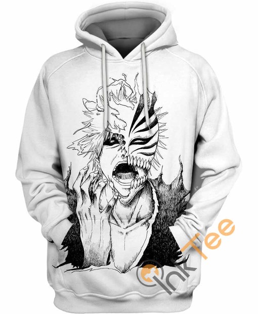 Unleash the Power of Zangetsu with Bleach 3D Hoodie Design