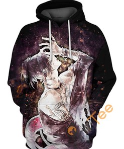 Uta Character 3D Printed Hoodie - Tokyo Ghoul Fan Merchandise
