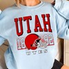 Utah Football Crewneck, Utah Football Sweatshirt, Football Fan Shirt, University Football Fan Shirt