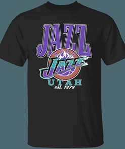 Utah Jazz 1979 Retro NBA Fan T-Shirt Sweatshirt Hoodie - For Utah Jazz Fans, retro ncaa shirts