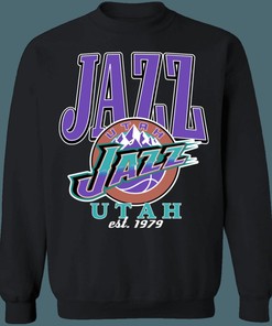 Utah Jazz 1979 Vintage NBA Sweatshirt Hoodie Shirt - NBA Fans, State University Shirt