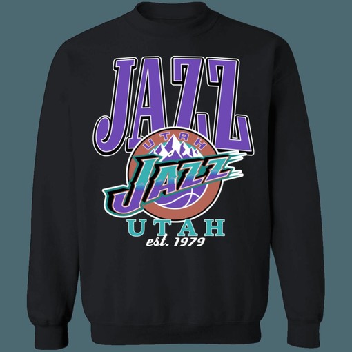 Utah Jazz 1979 Vintage NBA Sweatshirt Hoodie Shirt - NBA Fans, State University Shirt