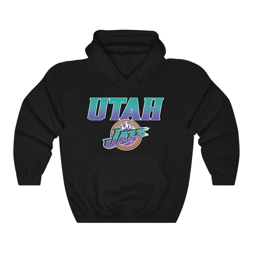 Utah Jazz Vintage 90's NBA Sweatshirt Hoodie Shirt - NBA Fans, Sport Shirts Girls