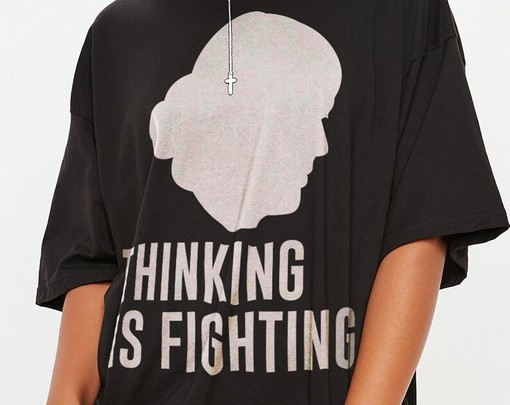 VIRGINIA WOOLF T SHIRT, Feminist Author Writer Literary Tee, Inspirational and Positive Minimalist Shirt - Image 2