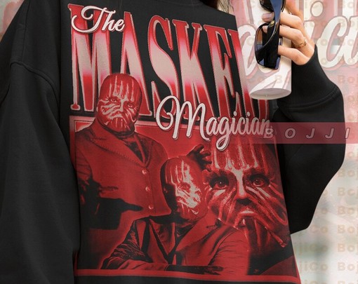 Val Valentino The Masked Magician Sweatshirt, Nostalgic Reveal Tee, Magic Secrets Hoodie, Movie Shirts for Kids - Image 4