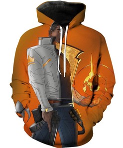 Valorant Phoenix Video Game Character All Over Print Custom Hoodie