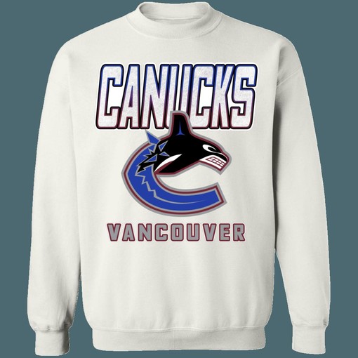 Vancouver Canucks 2006 Retro NHL Sweatshirt Hoodie T-Shirt - Gifts for Hockey Lovers, ncaa shirts for men - Image 4