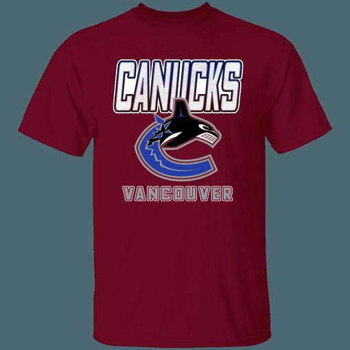 Vancouver Canucks 2006 Retro NHL T-Shirt Sweatshirt Hoodie - National Hockey League Shirt, State University Shirt - Image 4