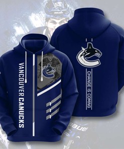 Vancouver Canucks Custom All Over Print 3D Hoodie for Nhl Fans