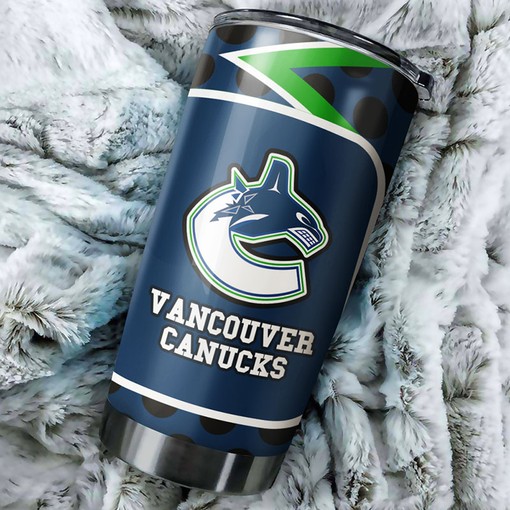 Vancouver Canucks NHL Tumbler NHL Logo Tumbler for Dedicated Collectors, Perfect for NHL Tumbler Fans