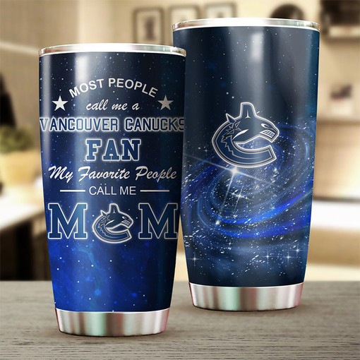 Vancouver Canucks NHL Tumbler for Sports Enthusiasts - Personalized Drink Container for Moms - Image 2