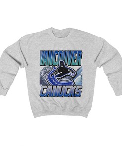 Vancouver Canucks Retro NHL Sweatshirt Hoodie Shirt - Gifts for NHL Fans, retro ncaa shirts
