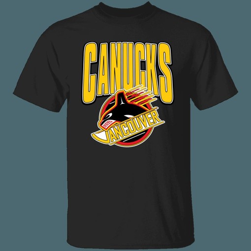 Vancouver Canucks SKATE Retro NHL T-Shirt Sweatshirt Hoodie - National Hockey League Shirt, For Hockey Lovers - Image 3