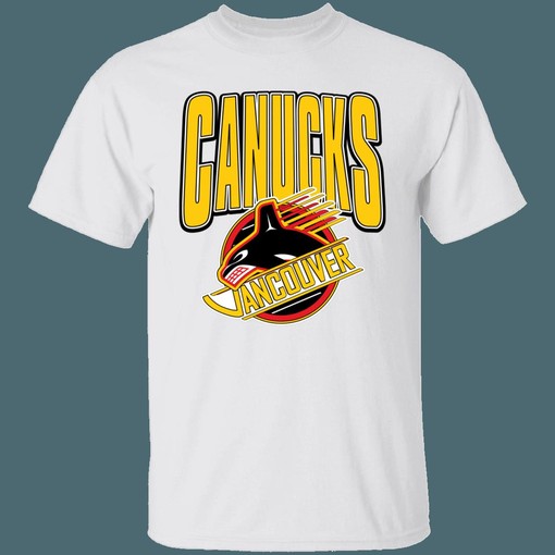 Vancouver Canucks SKATE Retro NHL T-Shirt Sweatshirt Hoodie - National Hockey League Shirt, For Hockey Lovers - Image 4