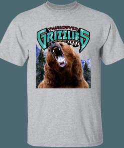 Vancouver Grizzlies GRIZZLY BEAR Retro NBA Fan T-Shirt Sweatshirt Hoodie - For Diehard Fans of NBA