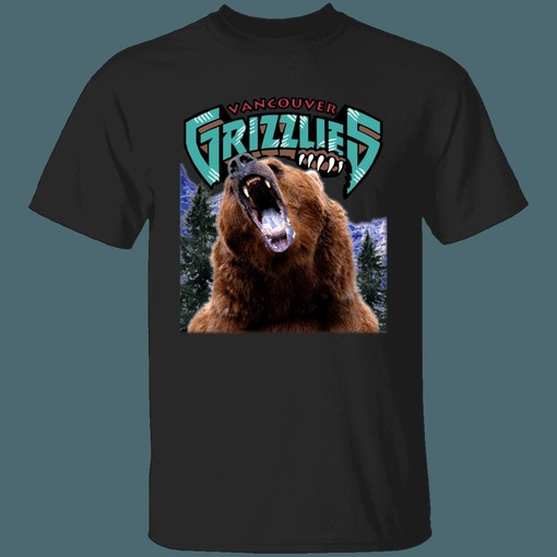 Vancouver Grizzlies GRIZZLY BEAR Retro NBA Fan T-Shirt Sweatshirt Hoodie - For Diehard Fans of NBA - Image 4