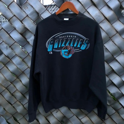 Vancouver Grizzlies Og Logo Rare 90S Bna T Shirt Hoodie Sweatshirt Gift For Fans - NBA Fans Must Have - Image 2