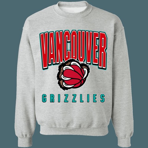 Vancouver Grizzlies Retro NBA Vintage Sweatshirt Hoodie Shirt - NBA Fans, Sport Shirts Unisex