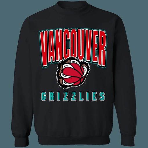 Vancouver Grizzlies Retro NBA Vintage Sweatshirt Hoodie Shirt - NBA Fans, Sport Shirts Unisex - Image 3
