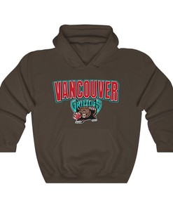 Vancouver Grizzlies Vintage 90's NBA Sweatshirt Hoodie Shirt - NBA Fans, retro ncaa shirts