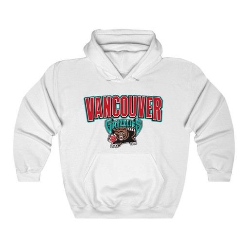 Vancouver Grizzlies Vintage 90's NBA Sweatshirt Hoodie Shirt - NBA Fans, retro ncaa shirts - Image 2