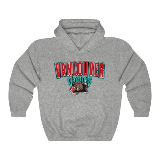 Vancouver Grizzlies Vintage 90's NBA Sweatshirt Hoodie Shirt - NBA Fans, retro ncaa shirts - Image 4