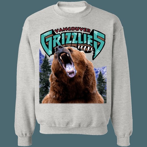 Vancouver Grizzlies Vintage NBA Vintage Sweatshirt Hoodie Shirt - NBA Fans, Gifts for Fans, American University Shirt - Image 4