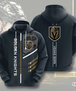 Vegas Golden Knights Full Size All Over Print Zip Hoodie for Men