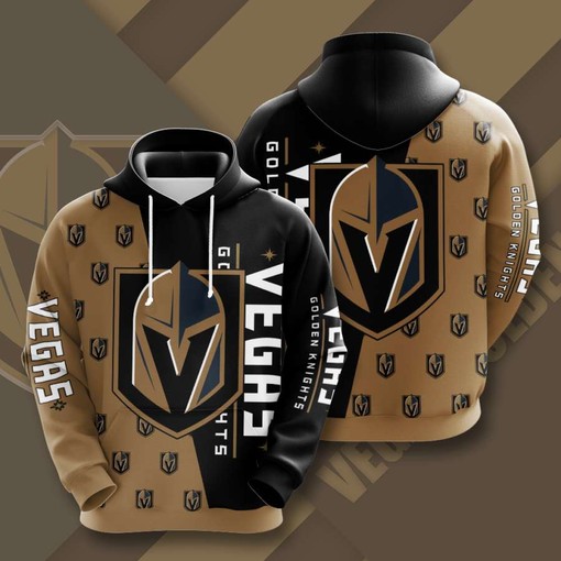Vegas Golden Knights Zip Up Custom All Over Print Hoodie for Women