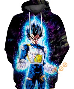 Vegeta's New Transformation with 3D Hoodie for Men and Women