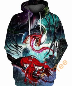 Venom Beat Spiderman Spidey Death Comic Custom 3D Printed Hoodie