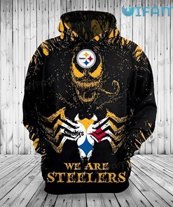 Venom We Are Steelers - Steelers 3D All Over Print Hoodie with Powerful Design