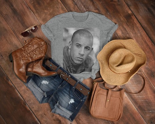 Vin Diesel Vintage Shirt, The Fast and The Furious Fan Gift, Movie Shirts for Men, Film T-Shirt - Image 3