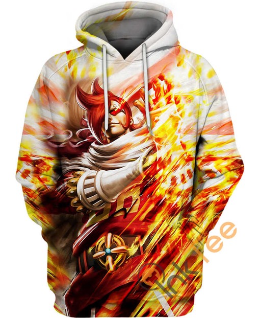 Vinsmoke Ichiji Hoodie with 3D All Over Print for Fans of One Piece